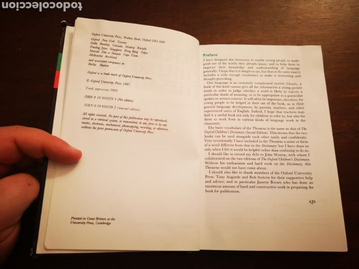 Diccionarios de segunda mano: The Oxford Childrens Thesaurus - Foto 5