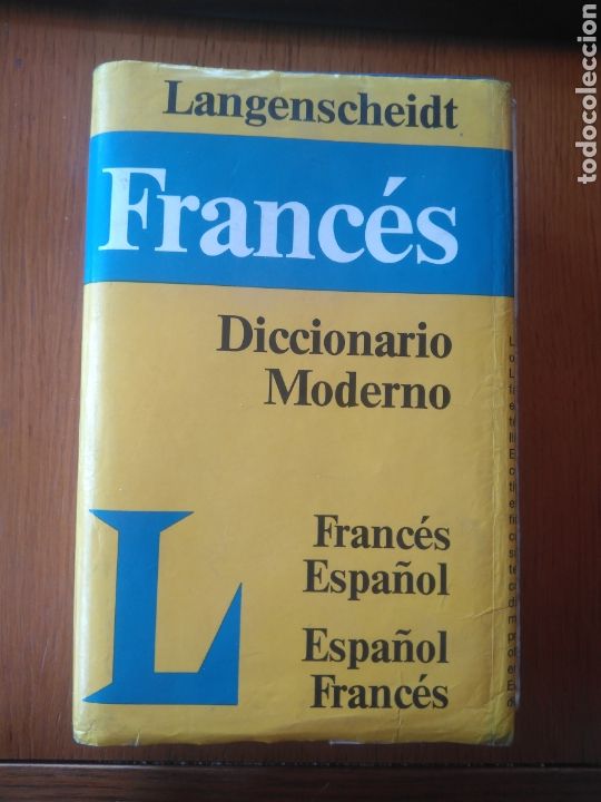 Livres d'occasion: Diccionario moderno franc&eacute;s-espa&ntilde;ol espa&ntilde;ol-franc&eacute;s- langenscheidt 1984