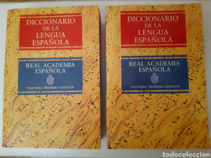 DICCIONARIO DE LA LENGUA ESPAÑOLA - VIGÉSIMA PRIMERA EDICIÓN - REAL ACADEMIA ESPAÑOLA ( MADRID 1992) (Libros de Segunda Mano - Diccionarios)