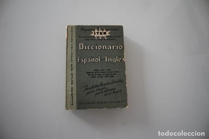 Diccionarios de segunda mano: DICCIONARIO ESPA&Ntilde;OL INGLES ITER - Foto 1