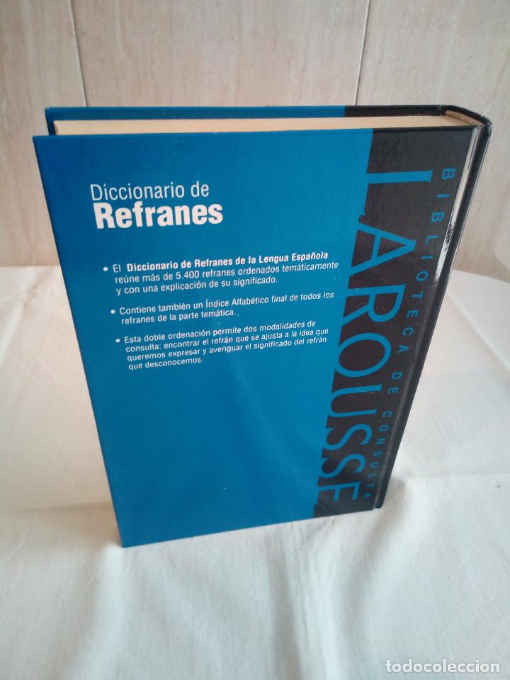 Diccionarios de segunda mano: 120-DICCIONARIO DE REFRANES, Larousse - Foto 2