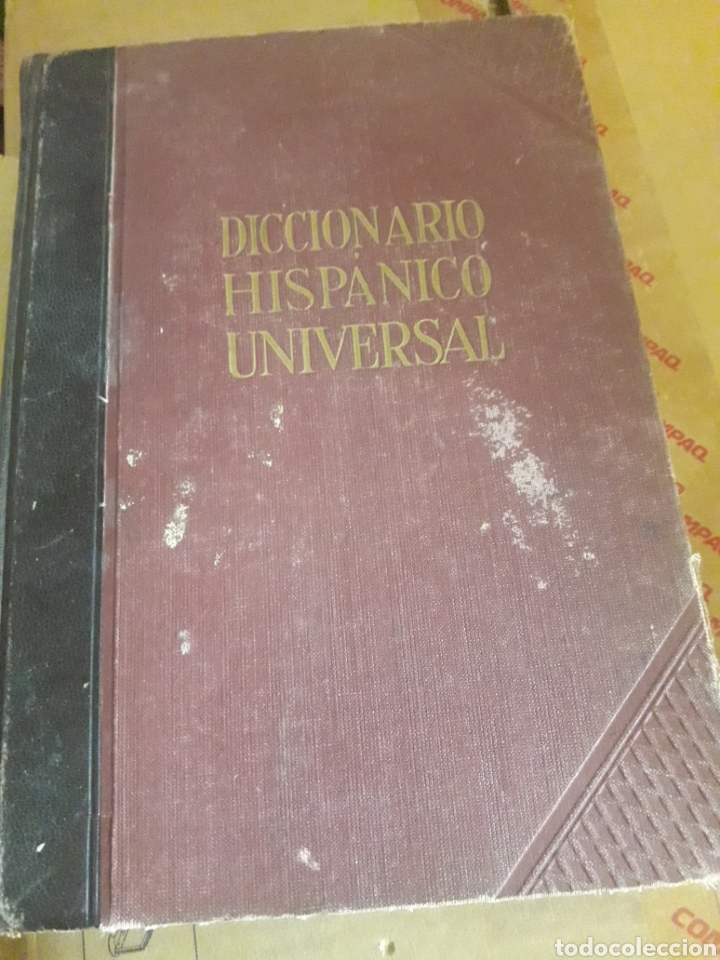 Diccionarios de segunda mano: Antiguo diccionario, Hispano Universal - Foto 1
