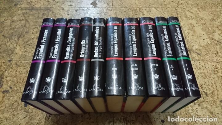 Diccionarios de segunda mano: BIBLIOTECA DE CONSULTA LAROUSSE, RBA, 10 TOMOS - Foto 1