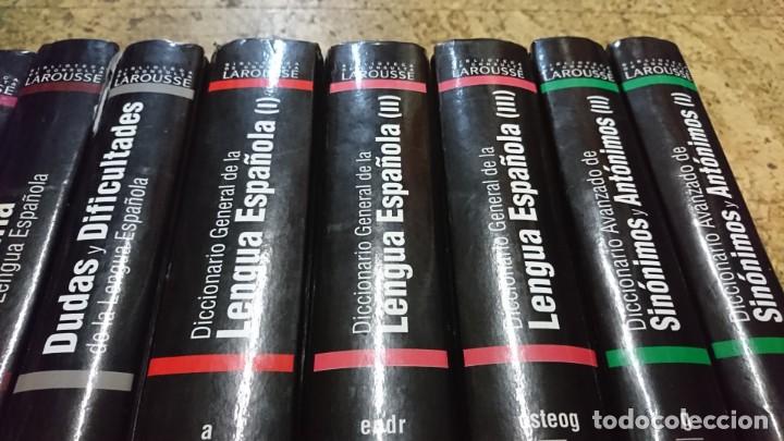 Diccionarios de segunda mano: BIBLIOTECA DE CONSULTA LAROUSSE, RBA, 10 TOMOS - Foto 3