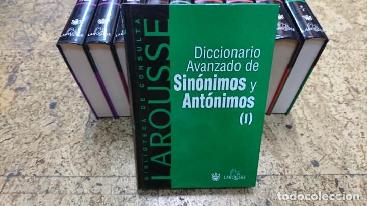 Diccionarios de segunda mano: BIBLIOTECA DE CONSULTA LAROUSSE, RBA, 10 TOMOS - Foto 4