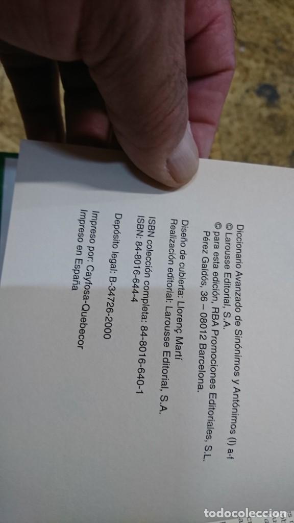 Diccionarios de segunda mano: BIBLIOTECA DE CONSULTA LAROUSSE, RBA, 10 TOMOS - Foto 5