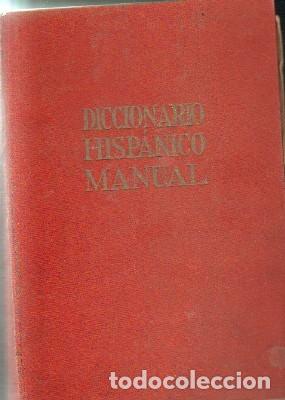 Livros em segunda m&atilde;o: DICCIONARIO HISPANICO MANUAL. A-DICC-241