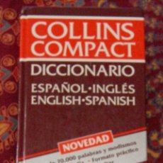 Diccionarios de segunda mano: DICCIONARIO INGLÉS ESPAÑOL COLLINS COMPACT. Lote 212662057