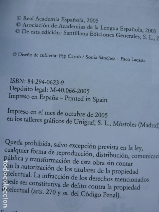 Diccionarios de segunda mano: DICCIONARIO PANHISP&Aacute;NICO DE DUDAS. RAE 2005. IMPECABLE - Foto 2