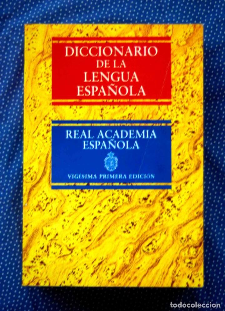 DICCIONARIO DE LENGUA ESPAÑOLA REAL ACADEMIA ESPAÑOLA VIGÉSIMA PRIMERA  EDICIÓN ESPASA 1992 DOS TOMOS