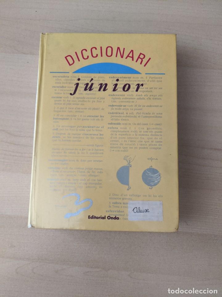 Diccionarios de segunda mano: DICCIONARI JUNIOR &laquo;ONDA&raquo; - Foto 1