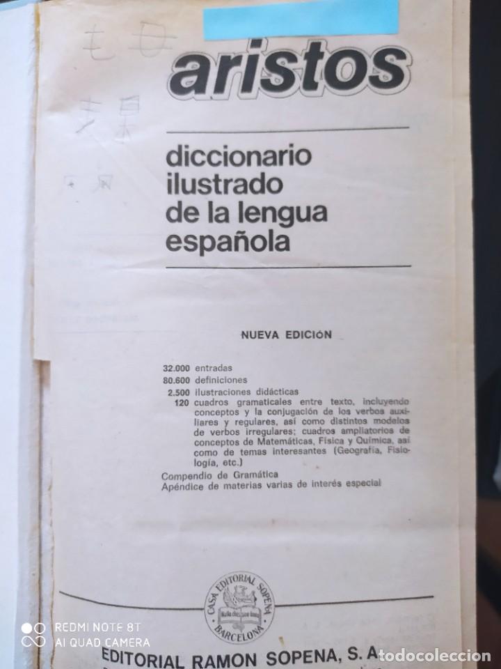 Diccionarios de segunda mano: Diccionario Aristos - Foto 2