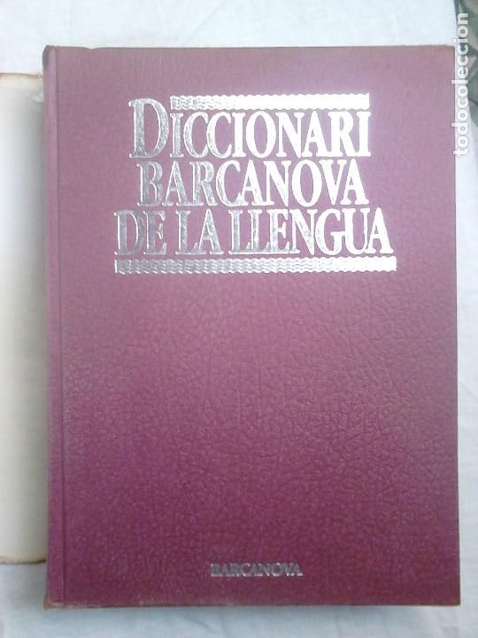Diccionarios de segunda mano: Diccionari Barcanova de la Llengua / EN CATAL&Agrave; - Foto 2