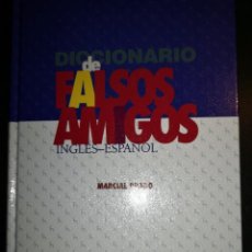 Livres d'occasion: DICCIONARIO DE FALSOS AMIGOS (INGLÉS-ESPAÑOL) EDITORIAL GREDOS -TAPA DURA-. Lote 222470598