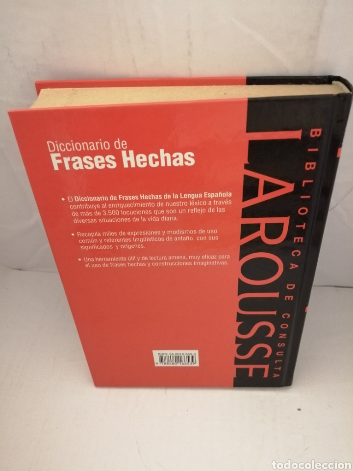 Diccionarios de segunda mano: DICCIONARIO DE FRASES HECHAS - Foto 2