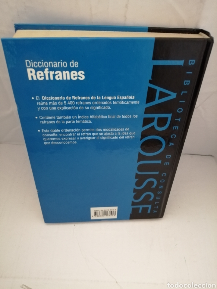 Diccionarios de segunda mano: DICCIONARIO DE REFRANES - Foto 2