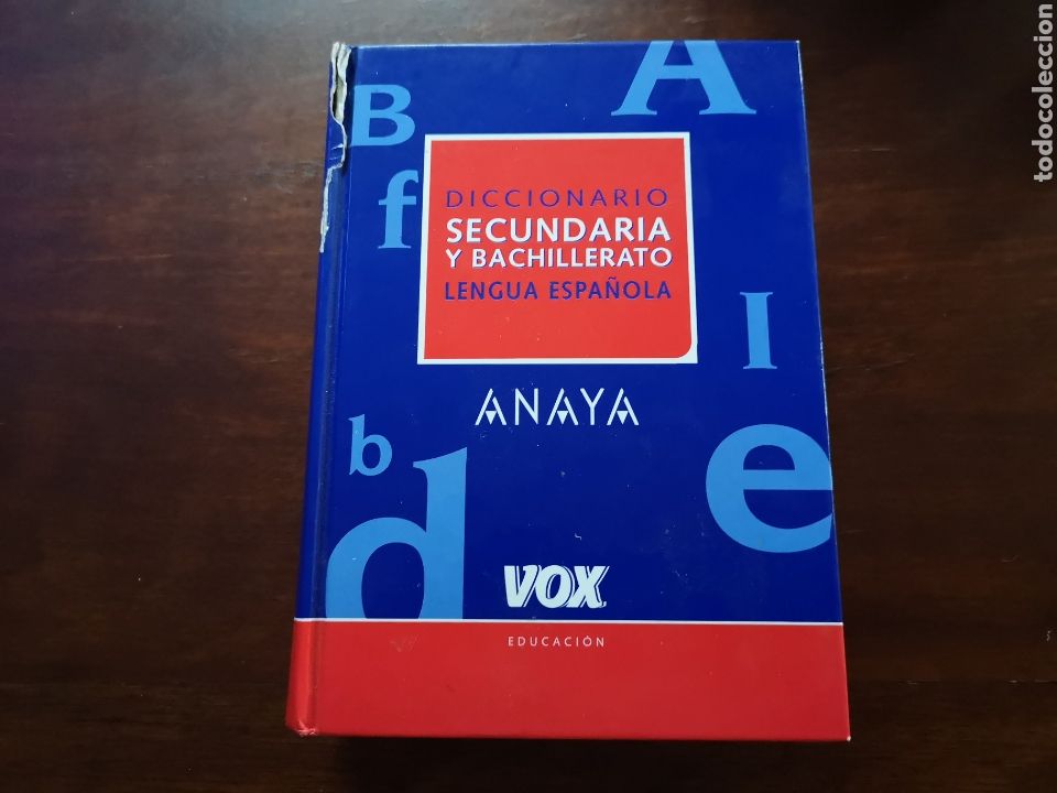 Second hand dictionaries: Diccionario secundaria y bachillerato lengua espa&ntilde;ola VOx