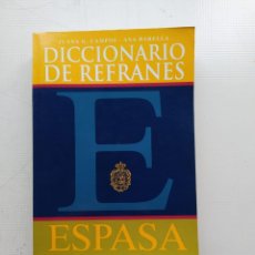 Diccionarios de segunda mano: DICCIONARIO DE REFRANES. Lote 224858947