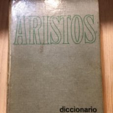 Diccionarios de segunda mano: ARISTOS : DICCIONARIO ILUSTRADO DE LA LENGUA ESPANOLA. Lote 224890317
