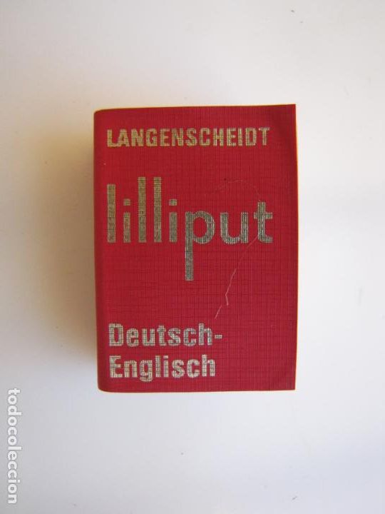 Second hand dictionaries: 11.- Diccionario Lilliput Alem&aacute;n Ingl&eacute;s. 1.977