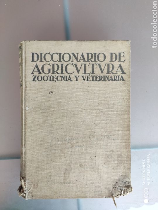 W&ouml;rterb&uuml;cher aus zweiter Hand: 1939. Diccionario de agricultura, zootecnia y veterinaria.