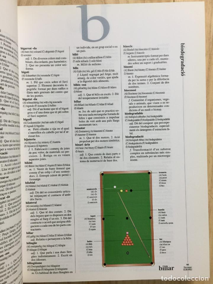 Diccionarios de segunda mano: Diccionari Europeu - Varios - Foto 3