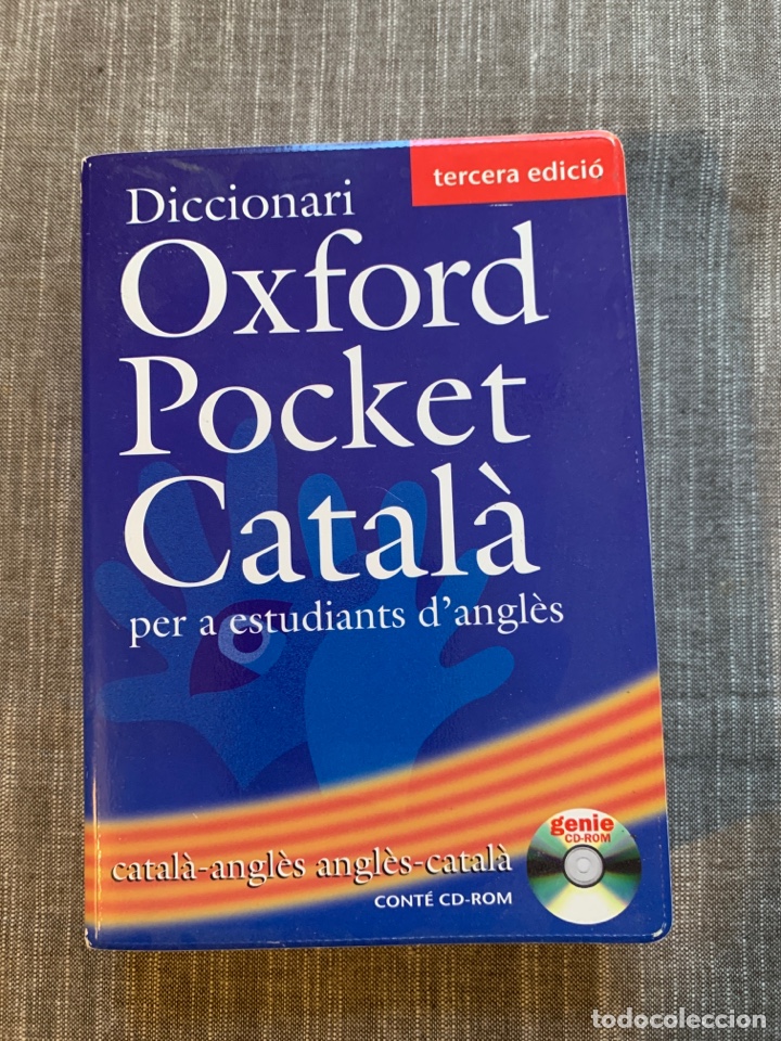 Diccionarios de segunda mano: Oxford Pocket Catal&agrave; - Foto 1