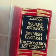 Diccionarios de segunda mano: DICCIONARIO INGLÉS-ESPAÑOL / SPANISH - ENGLISH - SOPENA 1980 - VER DESCRIPCIÓN Y FOTOS