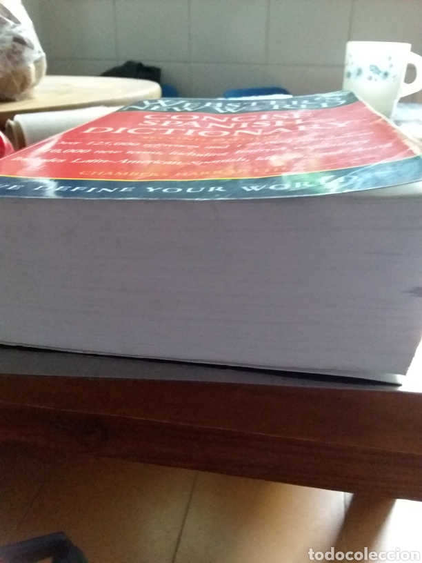 Diccionarios de segunda mano: The Websters New World. Concise Spanish Dictionary. Gran formato. - Foto 3
