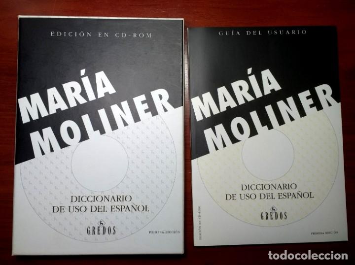 Diccionarios de segunda mano: Diccionario Mar&iacute;a Moliner 1&ordf; Versi&oacute;n en CD-ROM.1996 - Foto 1