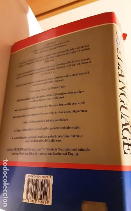 Diccionarios de segunda mano: Collins Cobuild English Language Dictionary. First published 1987 - Foto 3