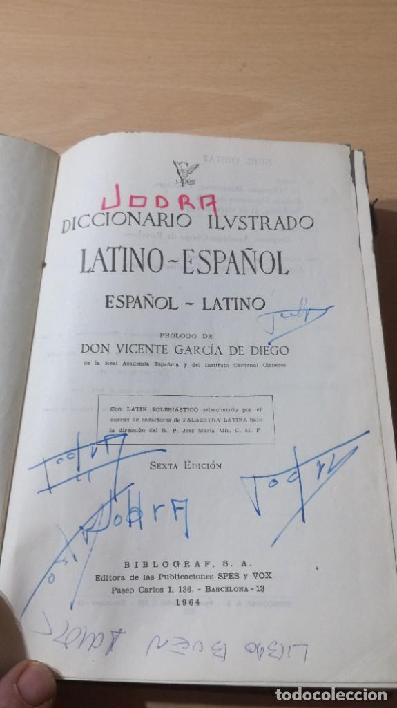 Diccionario Ilustrado Latino Español / Vox 1964 - Comprar Diccionarios ...