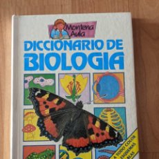 Diccionarios de segunda mano: DICCIONARIO DE BIOLOGÍA ED. MONTENA