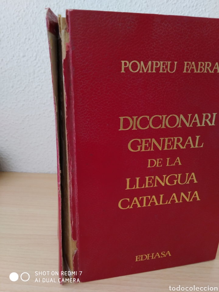 Diccionarios de segunda mano: Diccionari Pompeu Fabra 1988. Edhasa. - Foto 2