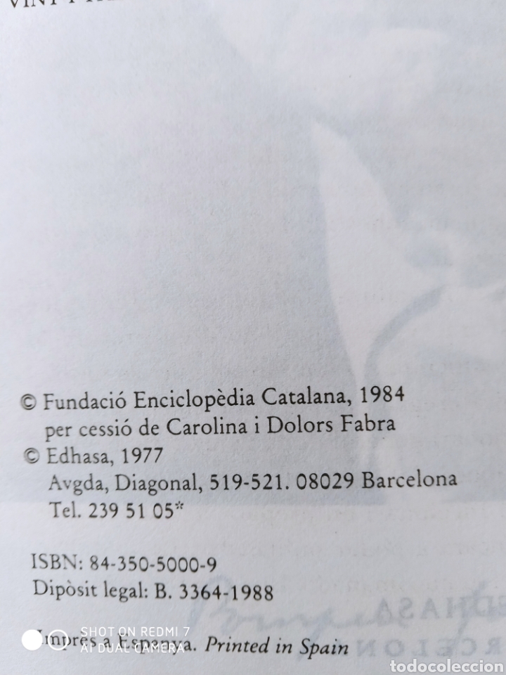 Diccionarios de segunda mano: Diccionari Pompeu Fabra 1988. Edhasa. - Foto 8