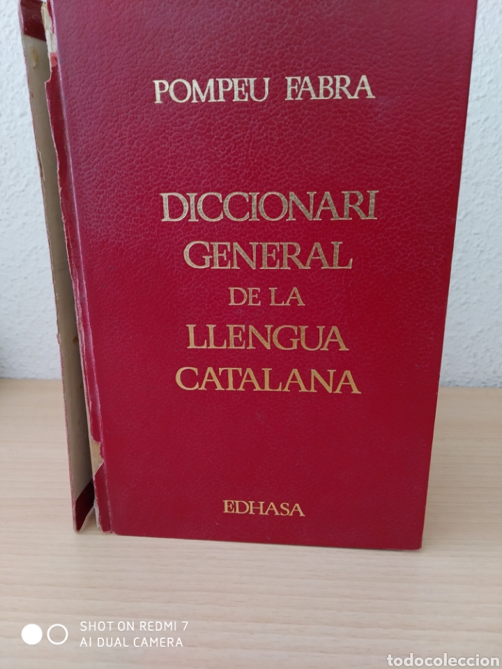 Diccionarios de segunda mano: Diccionari Pompeu Fabra 1988. Edhasa. - Foto 1