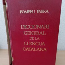Diccionarios de segunda mano: DICCIONARI POMPEU FABRA 1988. EDHASA.