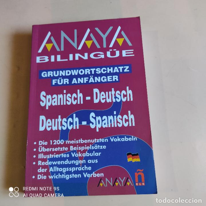 Diccionarios de segunda mano: ANAYA BILINGUE SPAN-DEUTS DEUTS-SPANIS - AA,VV. 2004. 431 PAGS. - Foto 1