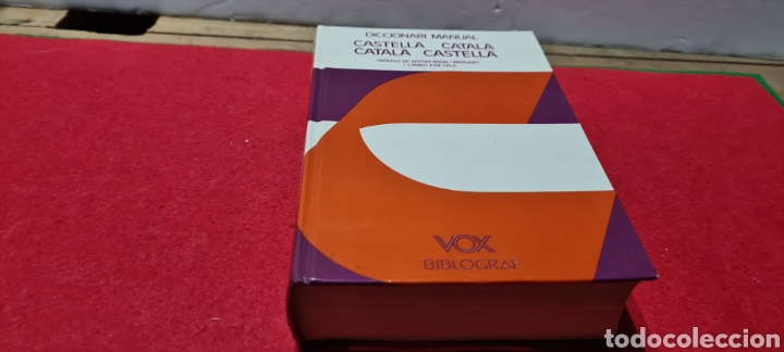 Diccionarios de segunda mano: Diccionari manual. Castell&agrave; - Catal&agrave;. Vox. - Foto 1