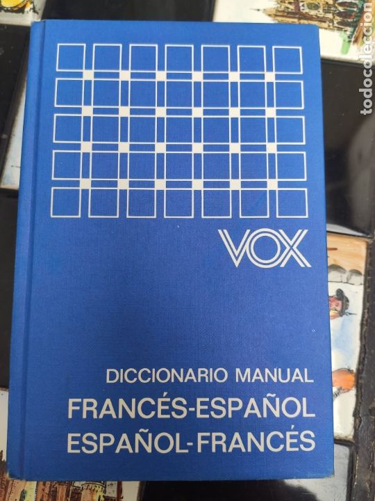 Second hand dictionaries: Diccionario Manual VOX. Franc&eacute;s Espa&ntilde;ol. 1973. ASM