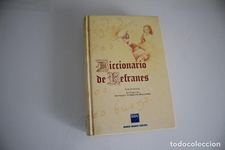 Diccionarios de segunda mano: DICCIONARIO DE REFRANES LUIS JUNCEDA - Foto 1