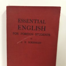 Diccionarios de segunda mano: ESSENTIAL ENGLISH CE ECKERSLEY REF C. Lote 276295403