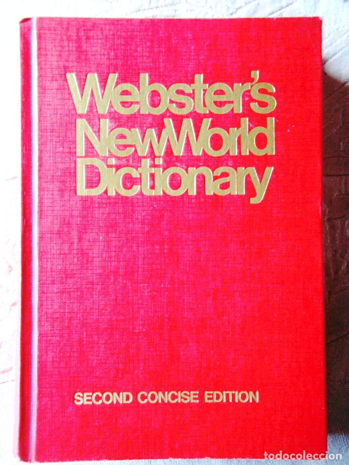 Diccionarios de segunda mano: WEBSTERS NEW WORLD DICTIONARY - Foto 1