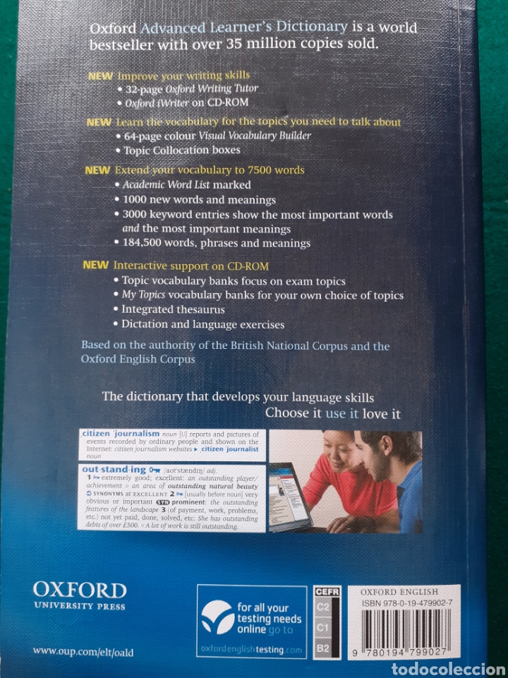 Diccionarios de segunda mano: Oxford Advanced Learner&rsquo;s Dictionary (incluye CD-ROM) 8&ordf; ed., 2010 - Foto 2