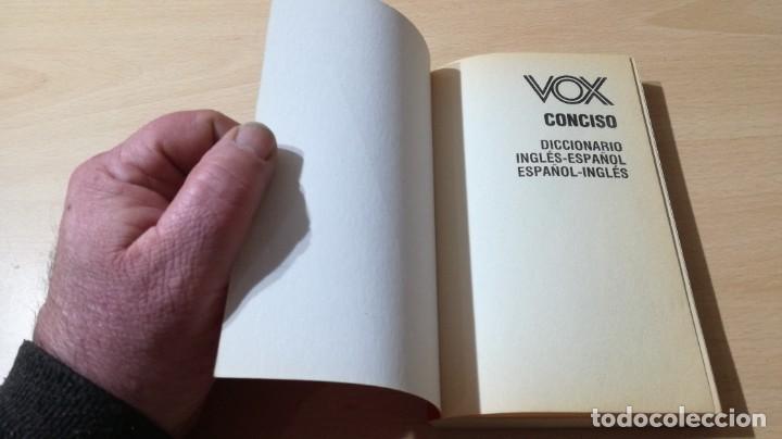 Diccionarios de segunda mano: VOX / INGLES ESPA&Ntilde;OL / CONCISO / K202 - Foto 3