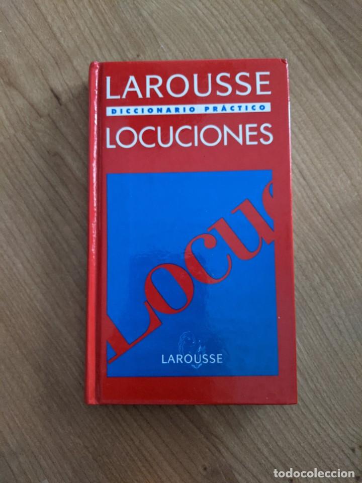 Diccionarios de segunda mano: DICCIONARIO PR&Aacute;CTICO DE LOCUCIONES LAROUSSE - Foto 1