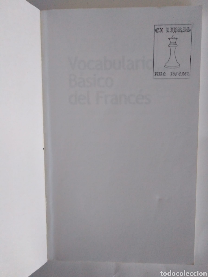 Diccionarios de segunda mano: Vocabulario b&aacute;sico del franc&eacute;s. Larousse - Foto 2