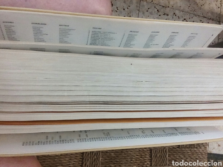 Diccionarios de segunda mano: Diccionario 8 idiomas - Foto 4