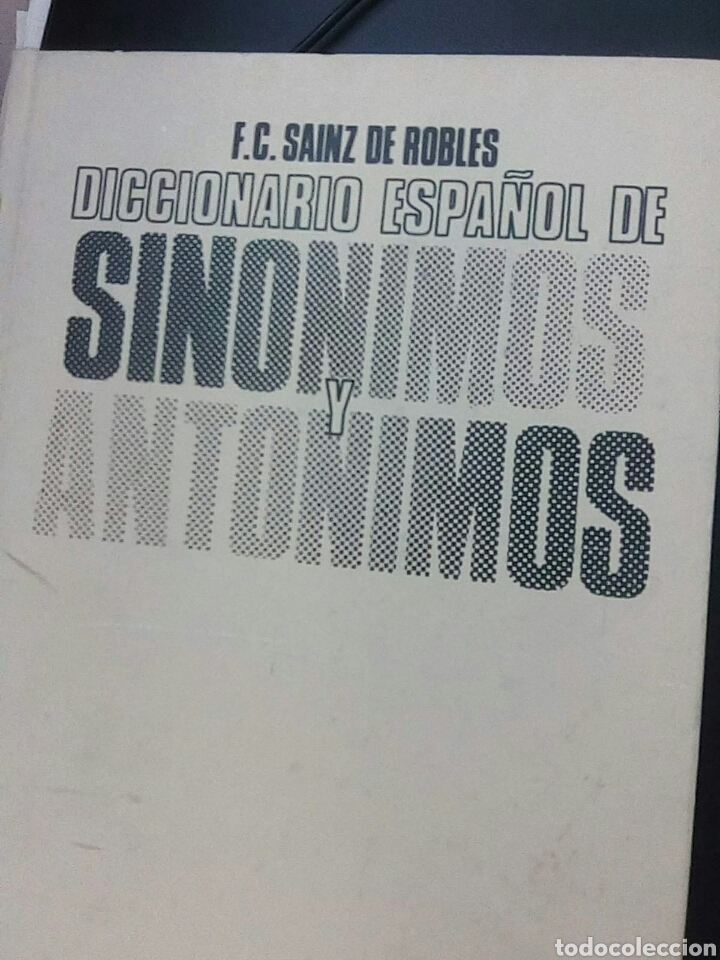 Diccionarios de segunda mano: Sin&oacute;nimos/ ant&oacute;nimos - Foto 3