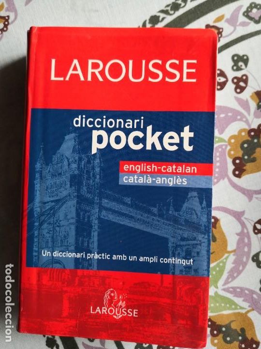 Diccionarios de segunda mano: LAROUSSE DICCIONARI POCKET - Biling&uuml;e CATAL&Agrave;-ANGL&Egrave;S - Foto 1